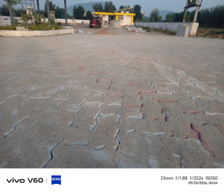 Completed Boundary Pavement